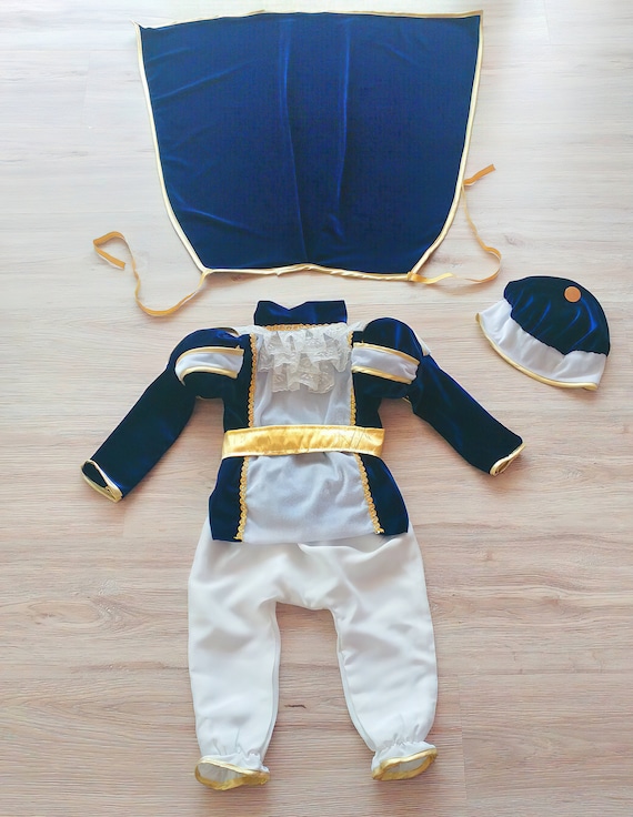 ナポレオンコスチューム プリンスハロウィンコスチューム 写真新生児の小道具 1歳の誕生日プレゼント Etsy 日本