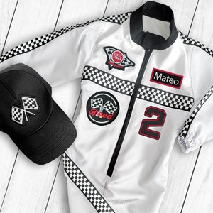 Fast One Birthday-Race Car Birthday-Two Fast Birthday Custom Race Suit-Halloween Costumes-1st Birthday Gift-Drag Race