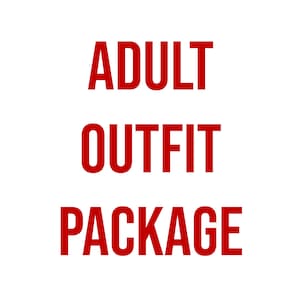 Adult Outfit / Costume Package