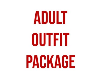 Adult Outfit / Costume Package