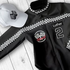 Racing Jacket Fast One Birthday-Two Fast Birthday Custom Race Suit-Race Car Birthday-Halloween Costumes