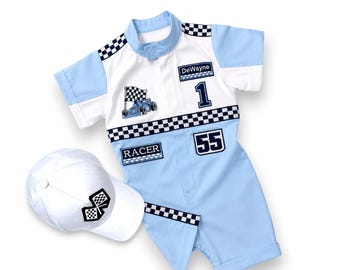 Two Fast Birthday-Two Fast One Birthday-Custom Race Suit-Halloween Costume-Drag Race-1st Birthday Gift-Race Car Birthday