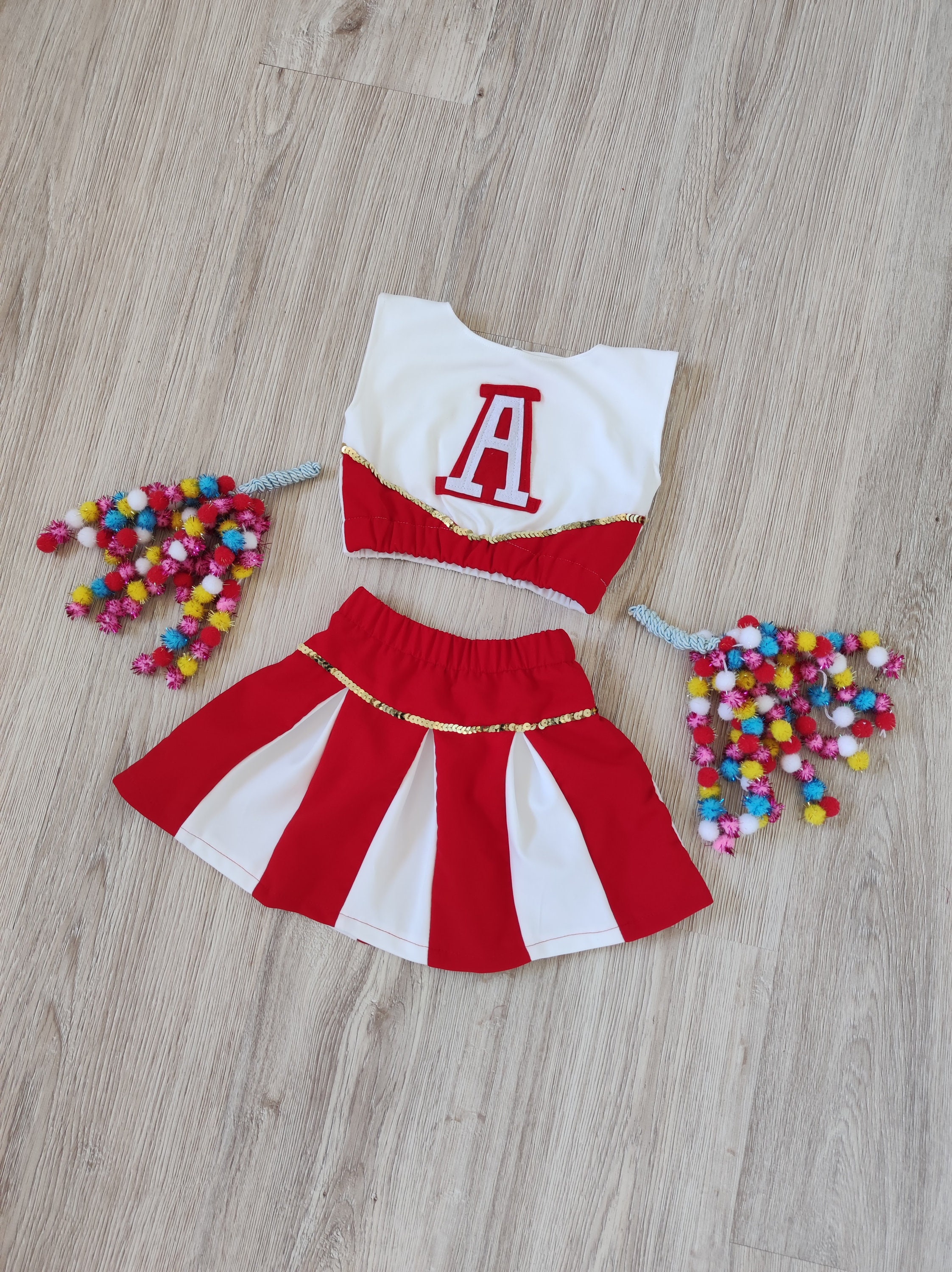 Cheerleader Costume-halloween Costume-super Hero Dress-photography  Props-cheer Coach Gift-dance Costume -  Denmark