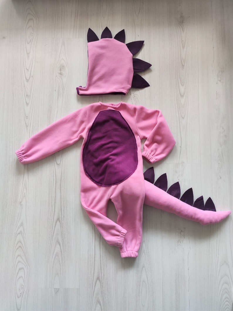Pink Dinosaur Costumedinosaur Baby Showerdino Etsy