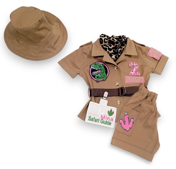 Girl Dinosaur Birthday Halloween Costume*Three Rex Invitation*Dinosaur Explorer-Trex Birthday-Paleontologist Gift-Two Wild