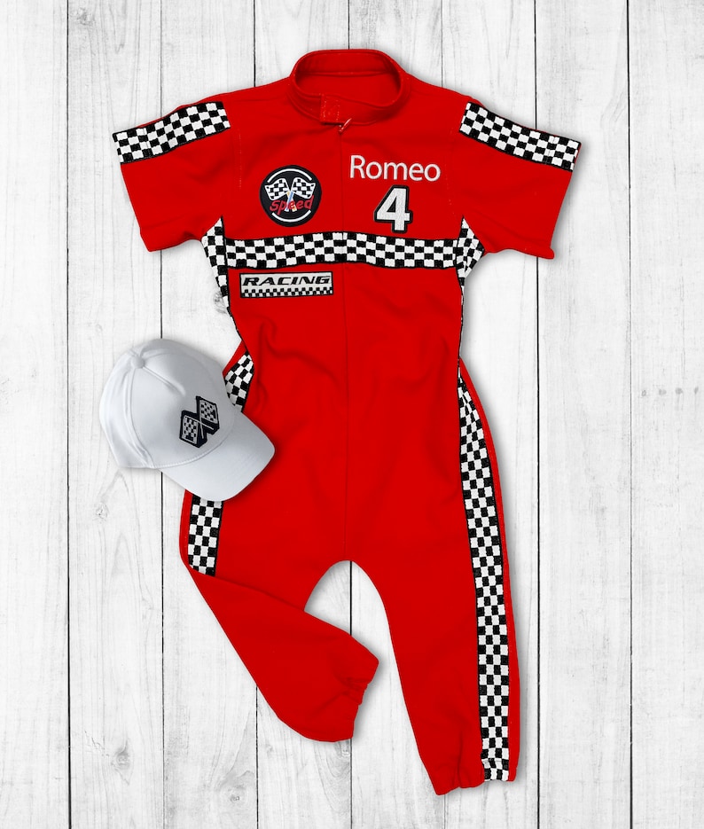 Two Fast Birthday Custom Race Suit-Fast One Birthday-Race Car Birthday-Halloween Costumes-1st Birthday Gift-Drag Race image 2