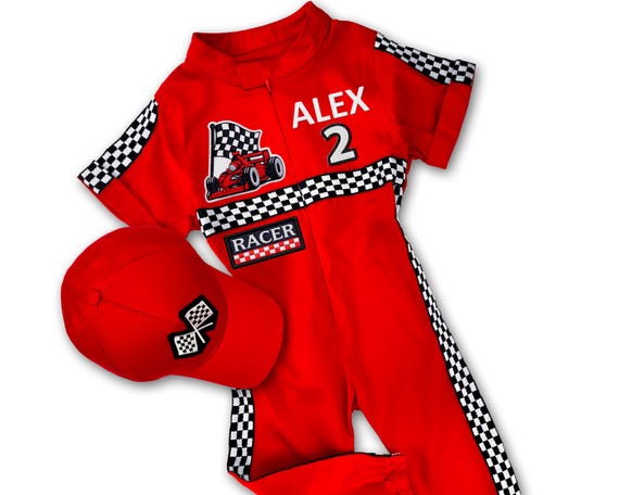 Two Fast Birthday Custom Race Suit-Fast One Birthday-Race Car Birthday-Need Four Speed-Halloween Costumes