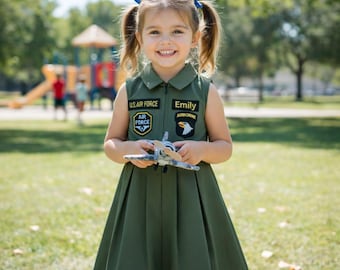 Air Force Pilot Gifts for Kids-Halloween Costume- Pilot Dress-Captain Hat-Aviation Gifts-Pilot Uniform