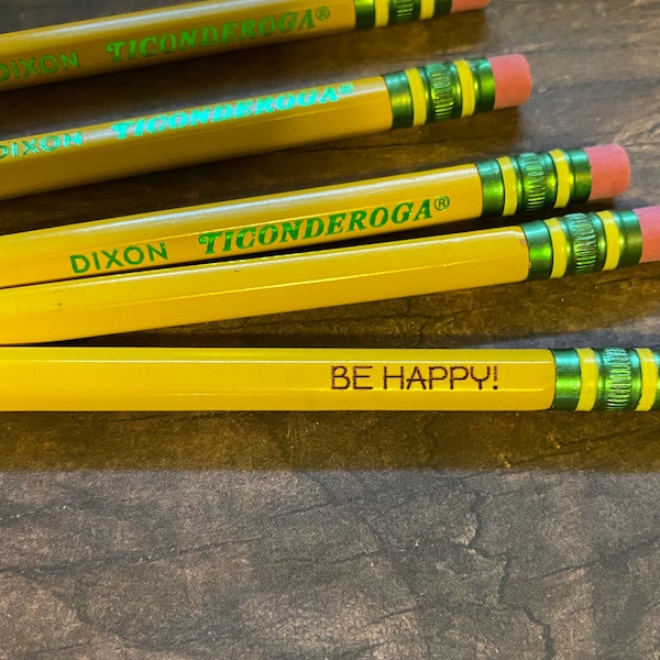 Personalized Golf Pencils, With Eraser, Fathers Day, Engraved Pencils, Wedding Favor, Stag Party, Ticonderoga Pencils, Half Pencil