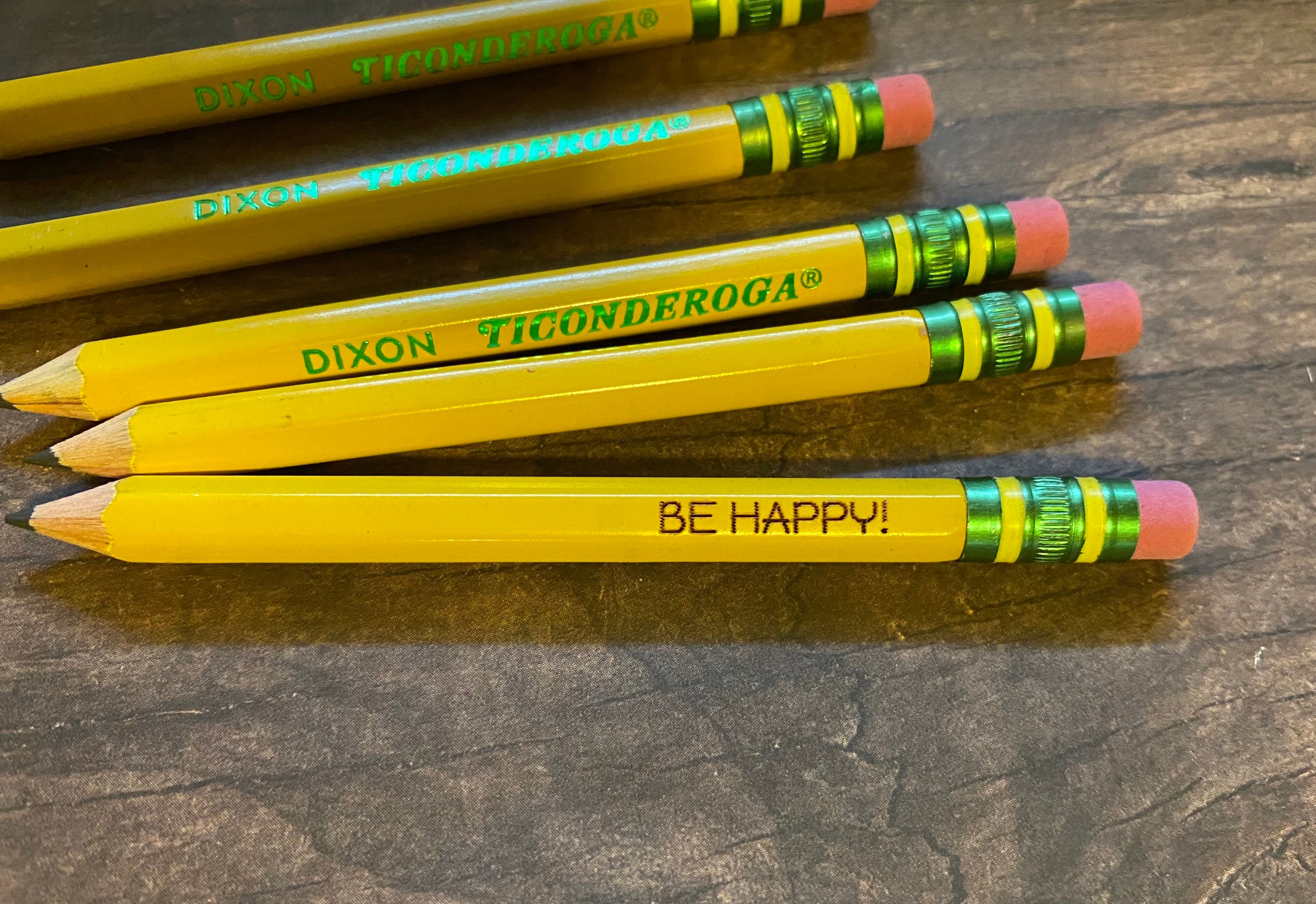 Custom Engraved Ticonderoga Pencils / Bulk Pricing Available – KT