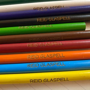 Ships FAST, Personalized Crayola Colored Pencils, Back To School, Set of 12, Set of 24, Engraved Pencils, Gift for Kids, Custom Pencils image 4