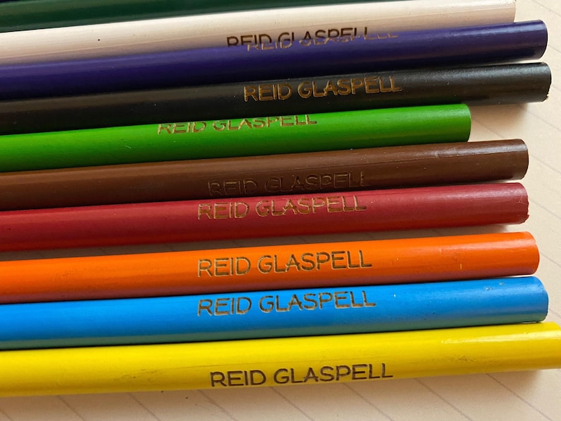 Ships FAST, Personalized Crayola Colored Pencils, Back To School, Set of 12, Set of 24, Engraved Pencils, Gift for Kids, Custom Pencils image 4