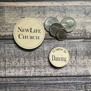 Custom Pocket Coin, Inspirational Coin, Pocket Token, Mindfulness Coin, Personalized Coin, Remembrance Token