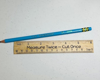 Ships FAST, Custom Ruler, 6 Inch Ruler, Personalized Ruler, Back to School, Gift for Kids, Craft Ruler