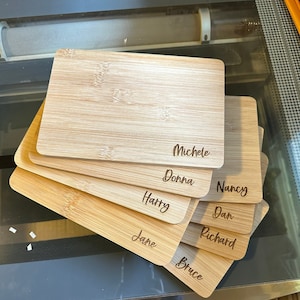 Personalized Cutting Board, Charcuterie Board, Mini Cheese Tray, Milk and Cookies, Fun Gift