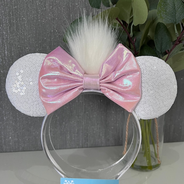 Marie Aristocats Disney inspired Mickey Minnie Mouse ears headband cat