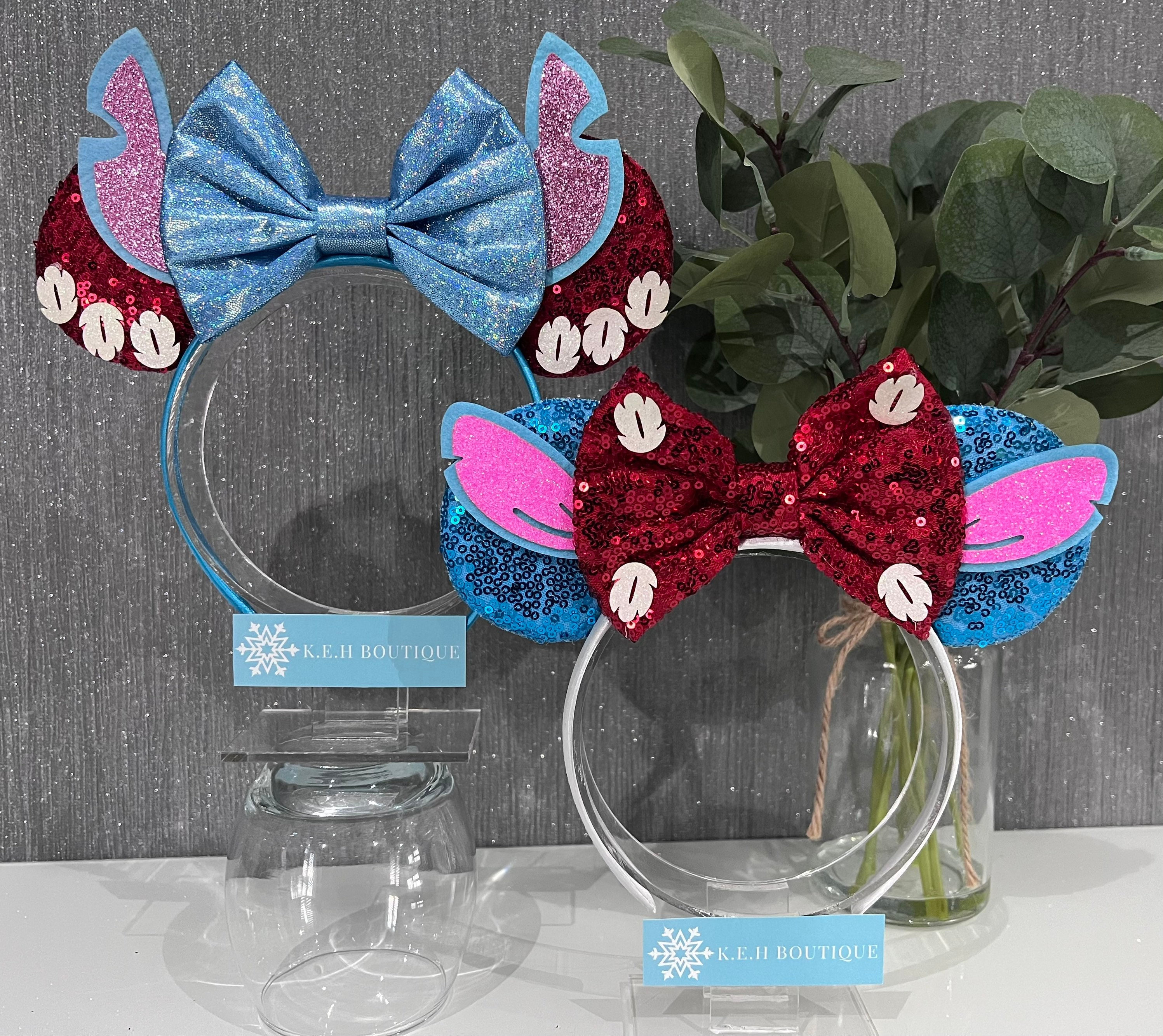  Disney Lilo and Stitch - Diadema de orejas para disfraz  estándar : Juguetes y Juegos