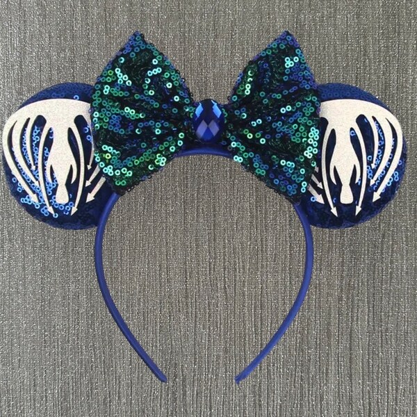 Pandora Avatar Disney inspired Mickey Minnie Mouse ears headband