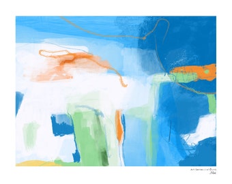 Abstract Downloadable Art Poster