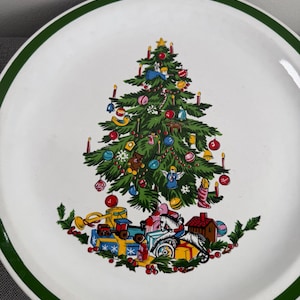 Vintage Noel Plates - Etsy