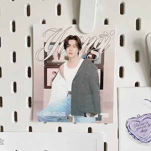 Yoongi Print / Agust D Suga / Dekoracja ścienna cartel kpop merch vintage