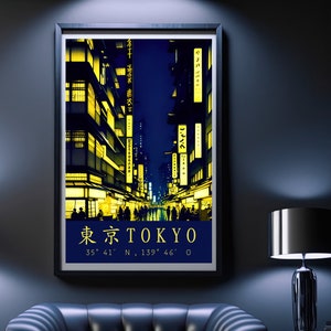 Tokyo Asakusa POSTER print on glossy photo paper - available in different sizes - without frame