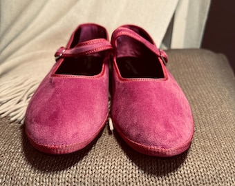 friulane, mary jane, bailarina, zapatillas de terciopelo, venecianas, zapatos mary jane, zapatos italianos, friulane con correa, mary jane de terciopelo