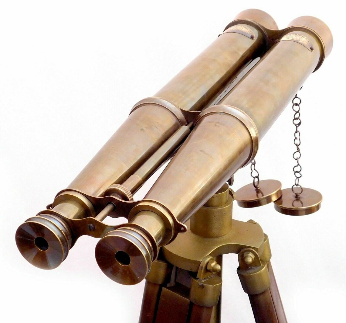58 Nautical brass antique binocular victorian marine Etsy