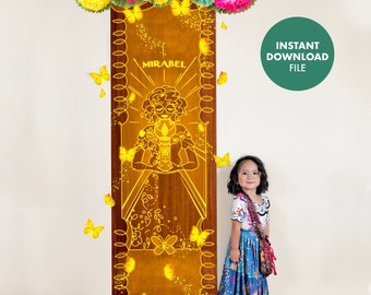 ENCANTO Door Poster MIRABEL Door Kids Birthday Party Poster Door Sign Party Decorations Decor Sign Butterfly Madrigal Casa Magic Door