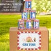 CARNIVAL CIRCUS Can Toss Game Sign Kids Birthday Party Printable ...