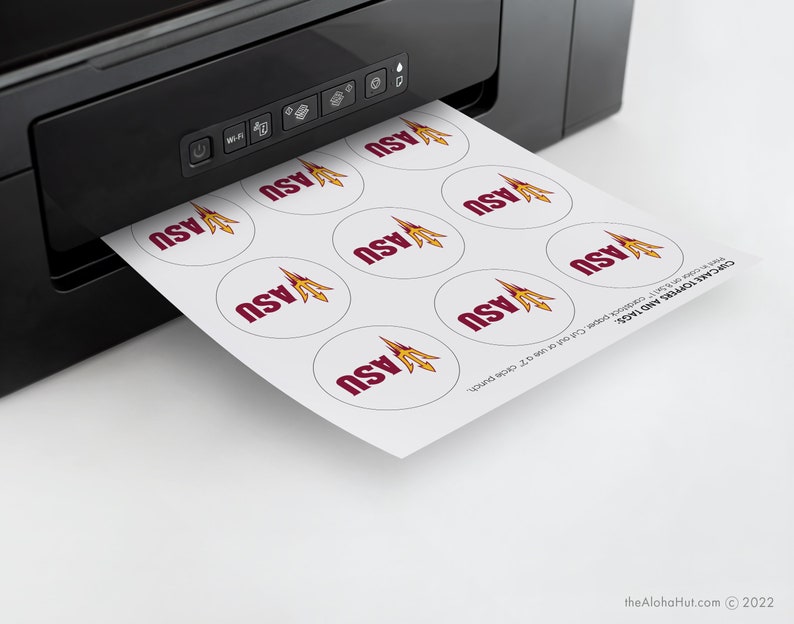 Arizona State University ASU Graduation Cupcake Cake Toppers Etsy