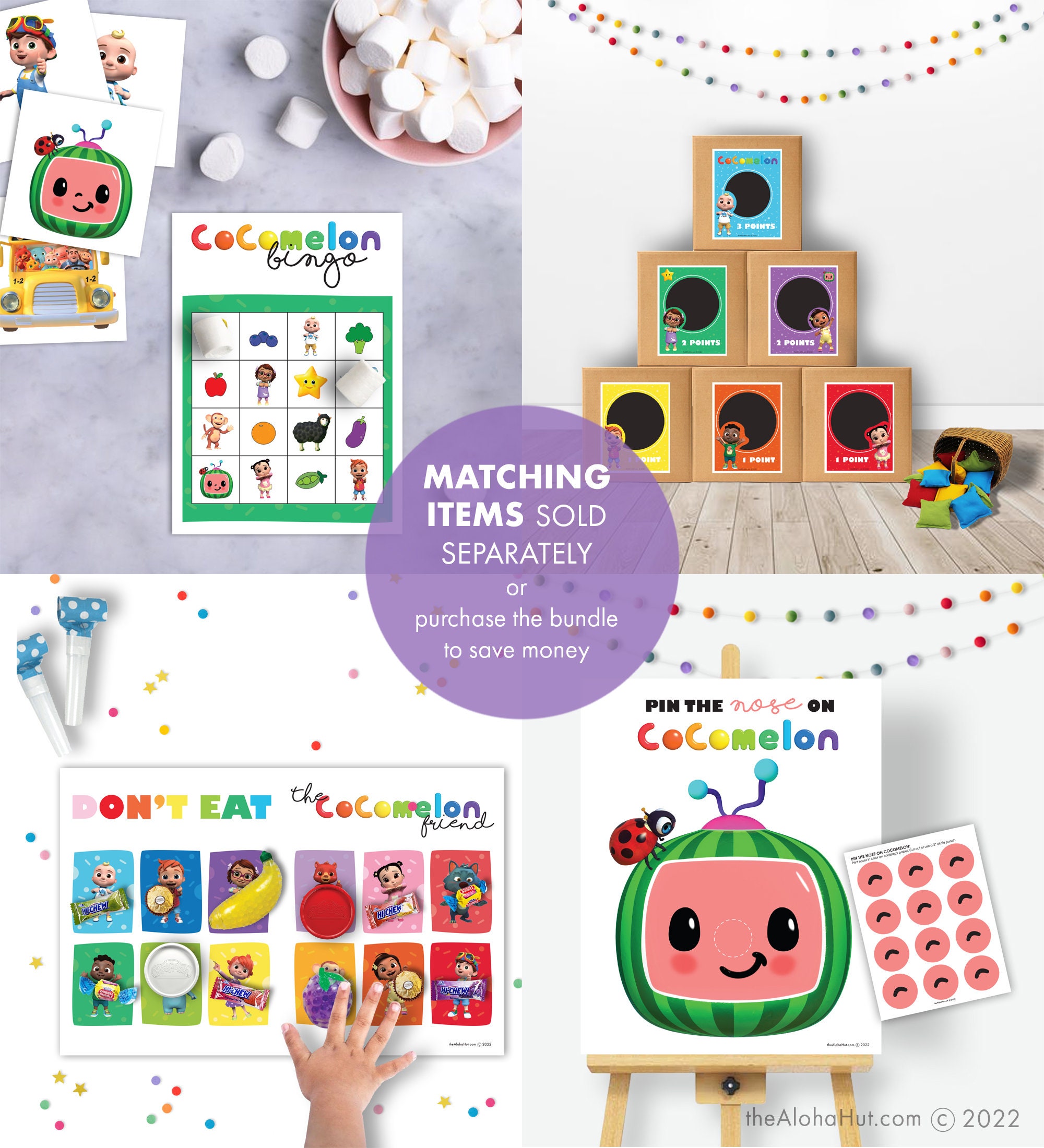 Cake Walk Game Kids Birthday Party Cupcake Walk Etsy Canada