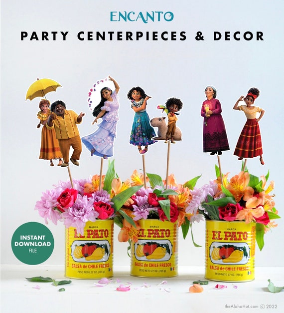 ENCANTO Kids Birthday Party Centerpieces Party Decor Etsy
