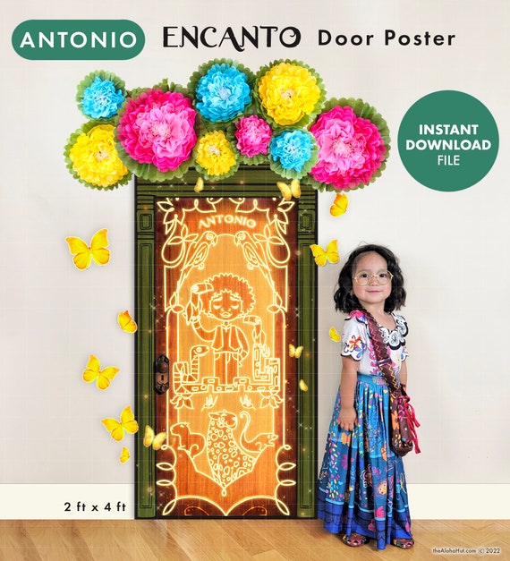 ENCANTO Porta Poster ISABELA Porta Bambini Festa di Compleanno