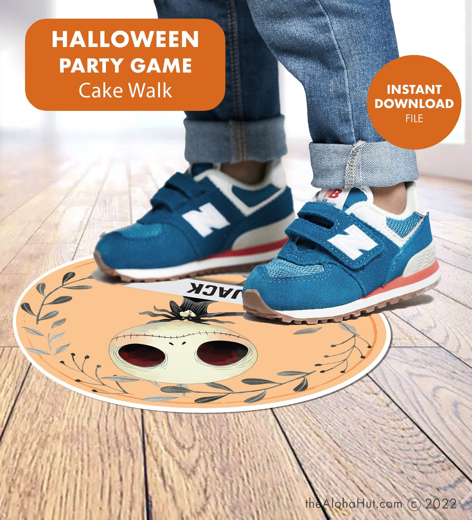 HALLOWEEN Kids Party Game Cake Walk Cupcake Printable Digital - Etsy