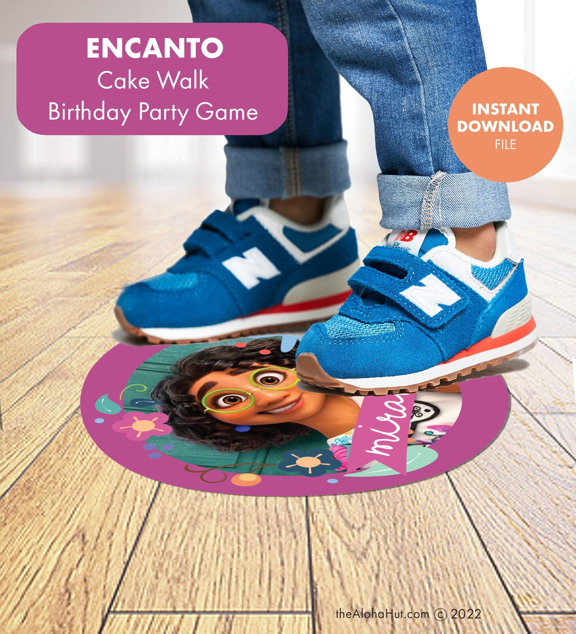 ENCANTO Kids Birthday Party Cake Walk Cupcake Walk Game Party Etsy