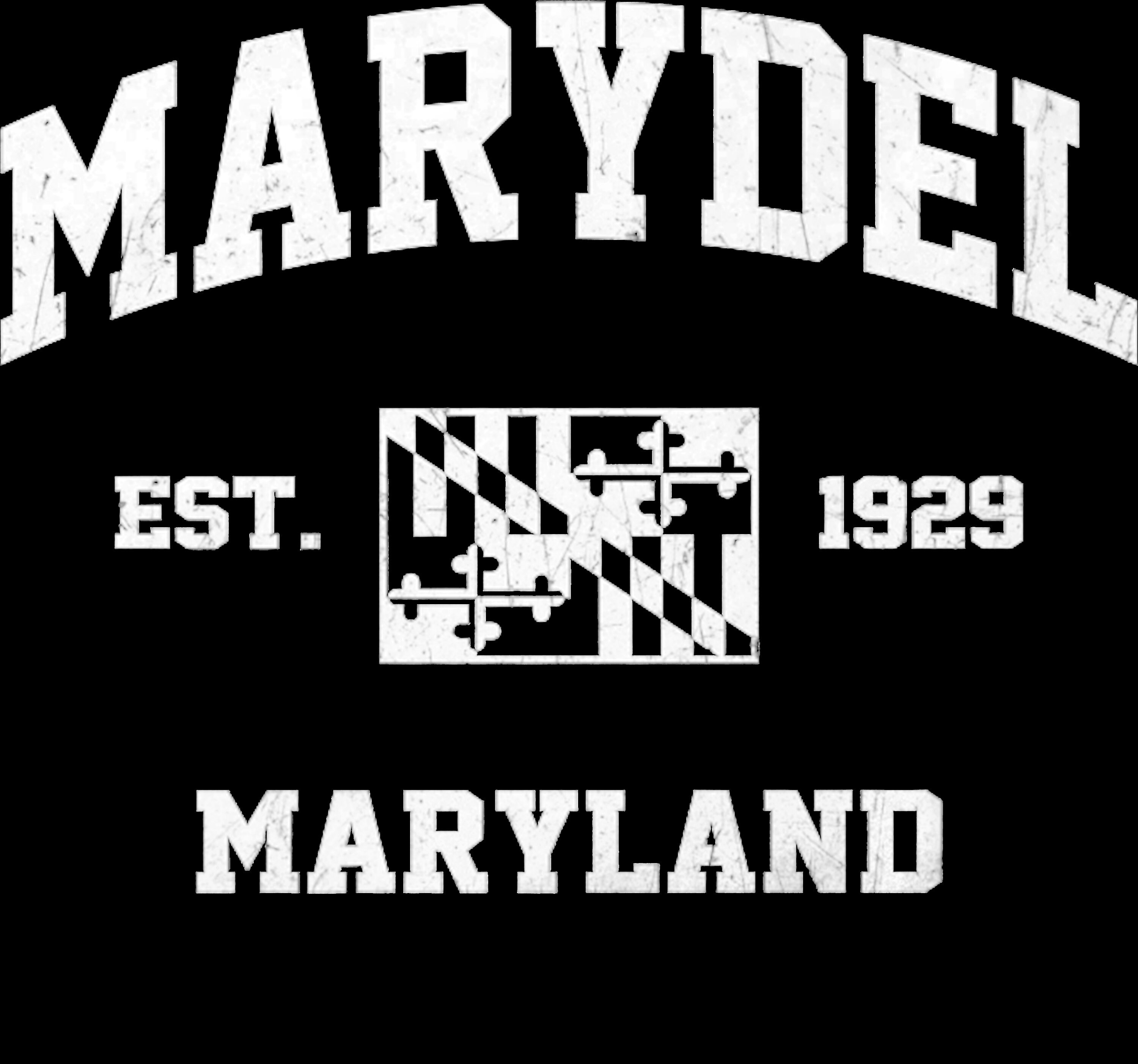 Marydel Maryland MD Vintage State Athletic Stil Premium Etsy