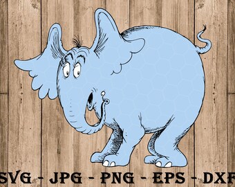 Free Free 252 Horton Elephant Svg SVG PNG EPS DXF File