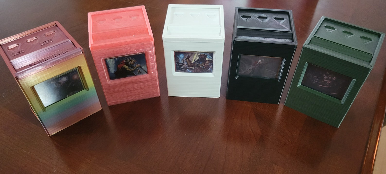 Custom Commander EDH 3D Printed Deck Box Etsy