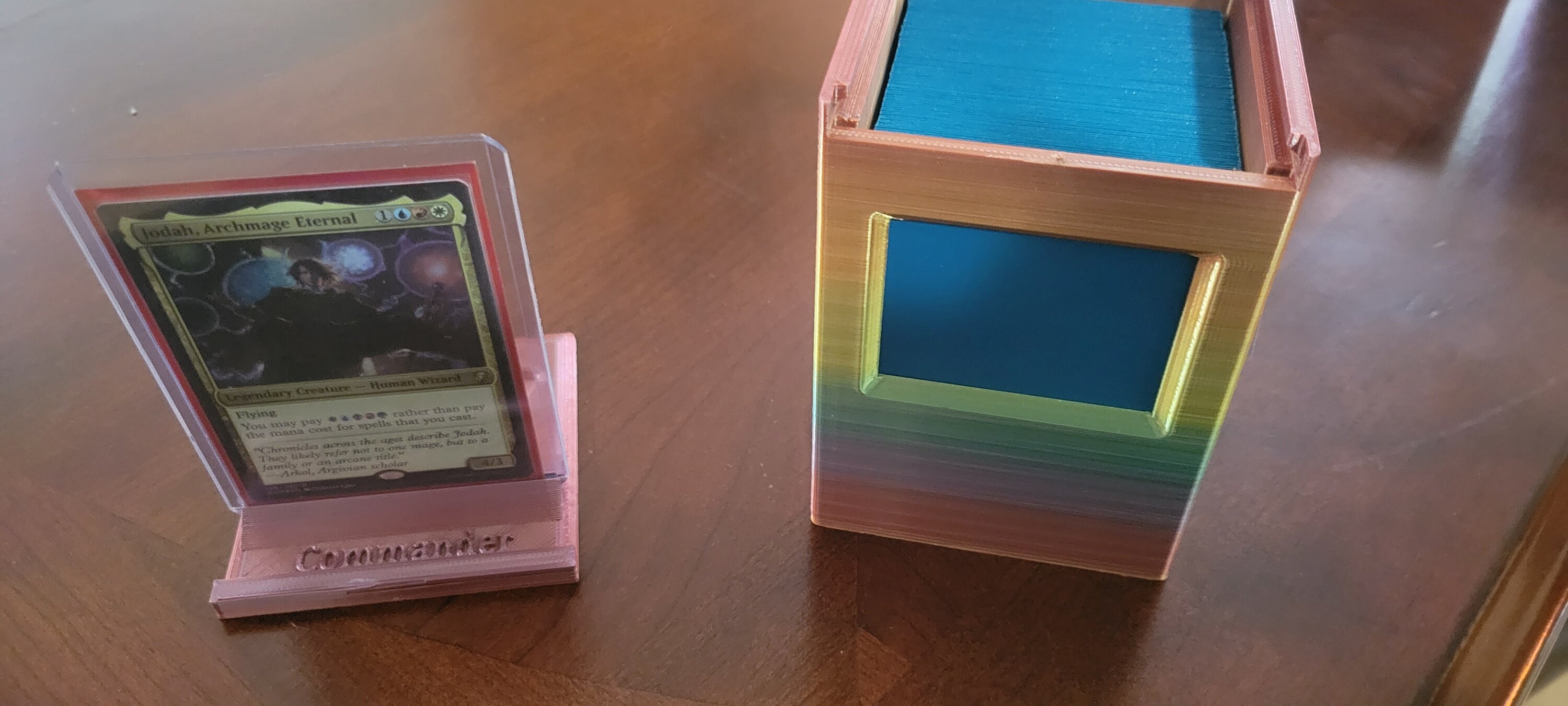 Triple Thick Custom Commander EDH 3D Printed Deck Box Etsy Singapore