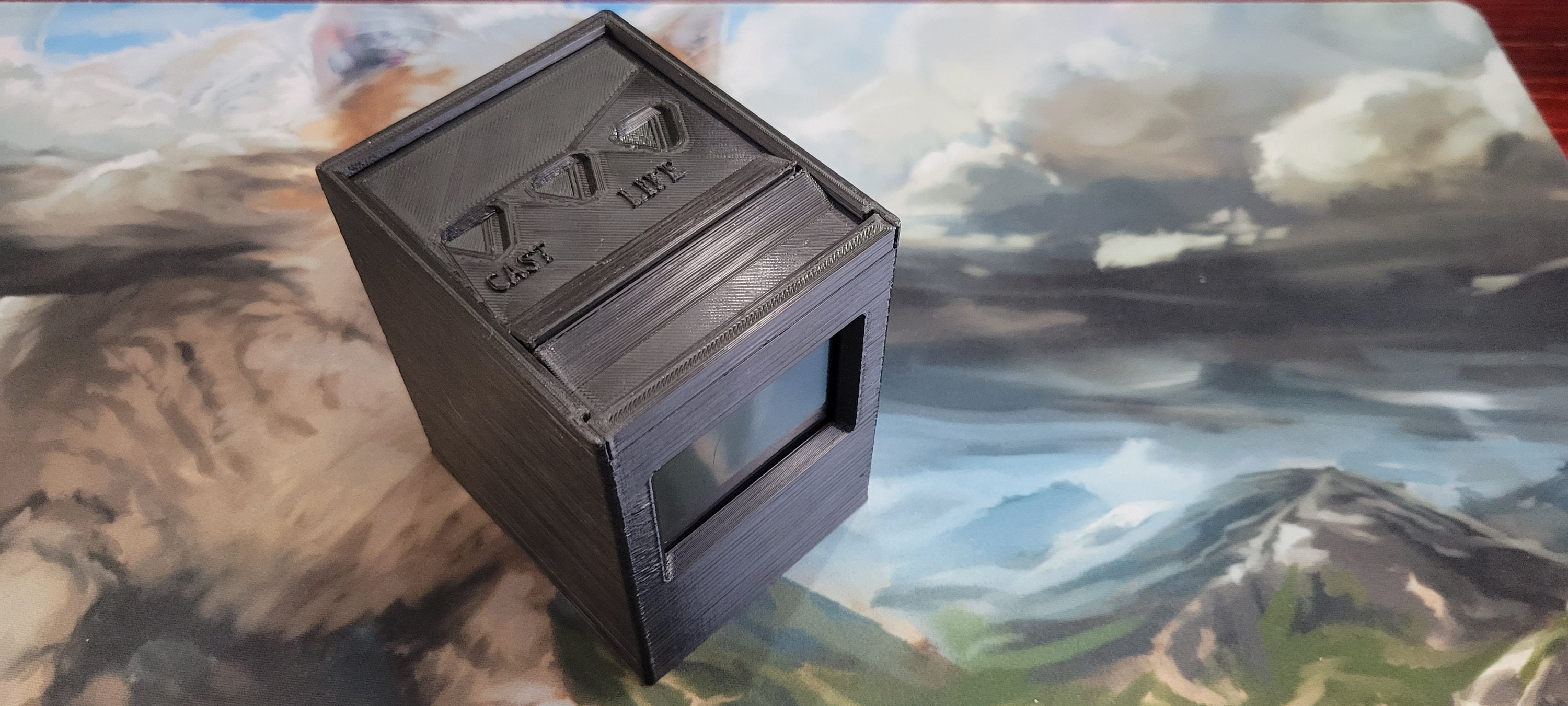 Triple Sleeve Deck Box - Etsy Triple Sleeve Deck Box - Etsy