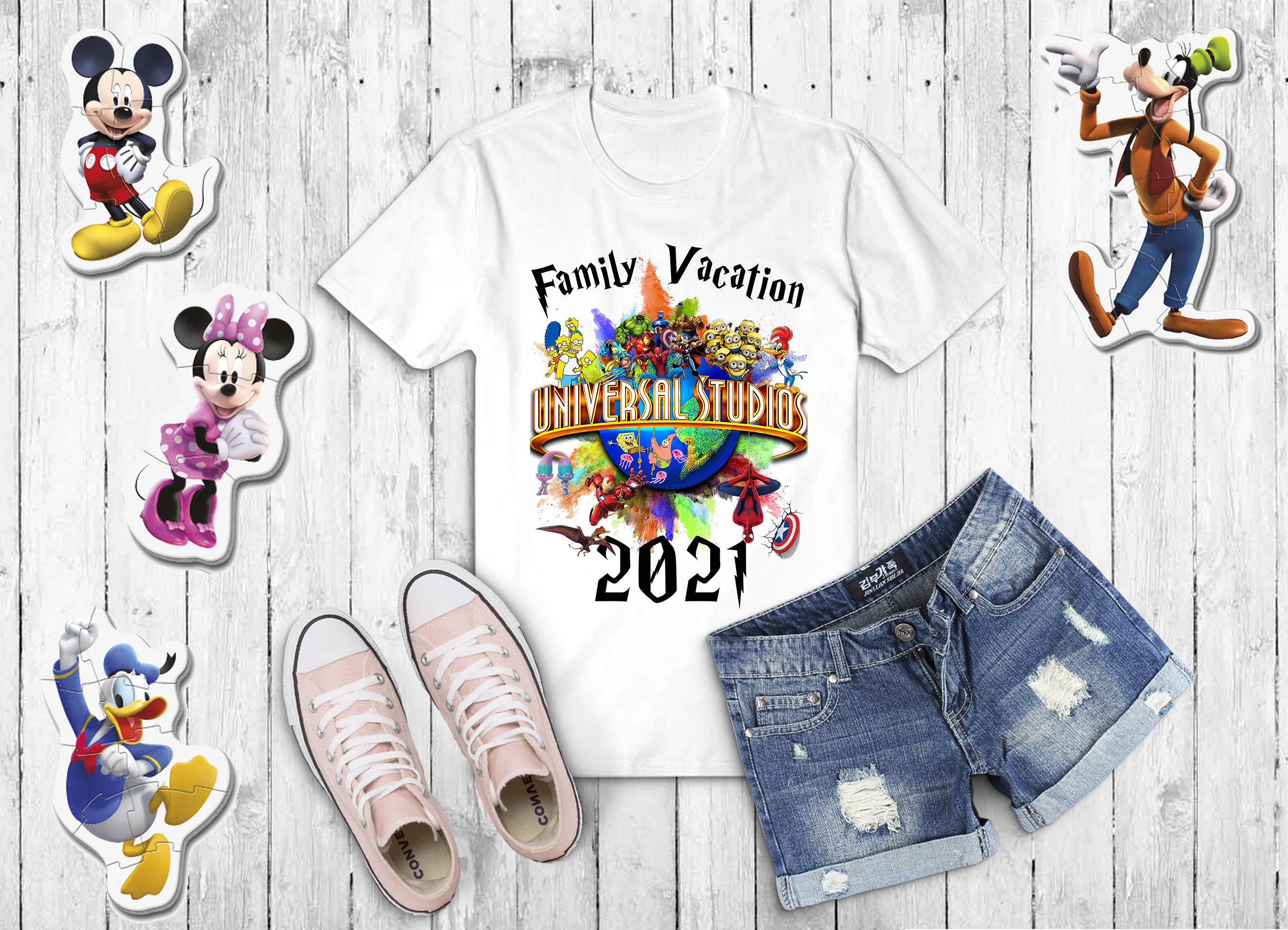 Universal Studios Family Vacation 2021. Universal Studios Custom Shir…