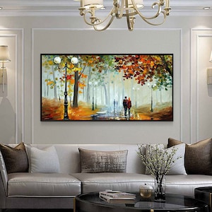 Natural home decor Large original oil painting on canvas abstract art painting living room painting large wall art oil painting gift