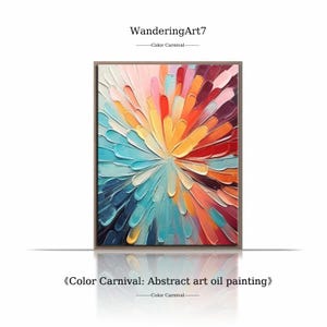 Gran pintura al óleo original arte abstracto pintura natural pintura al óleo de hojas pintura azul pintura para sala de estar