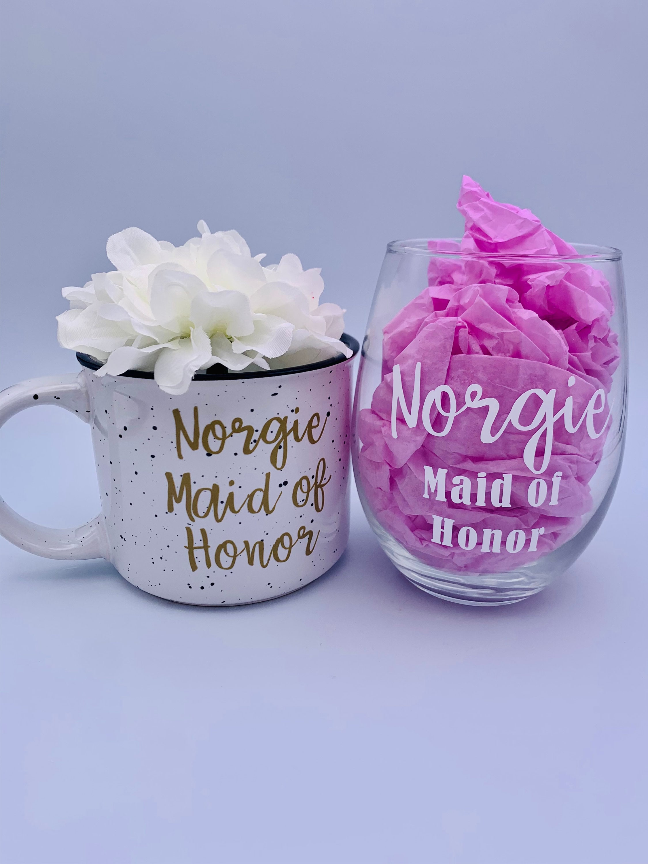 Maid of Honor Gift Basket Bridesmaids Gift Basket Maid of Etsy