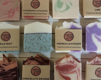 Handmade Organic Soap Bar, Natural Vegan cold process hand & body soaps, plastic free hand washing, sensitive skin soap, UK.