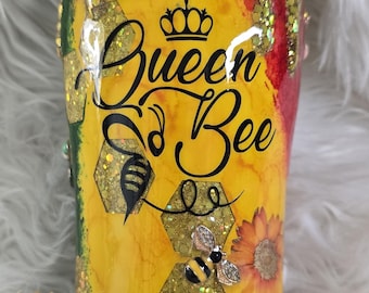 Gobelet abeille 3D couleur rasta. RTS !