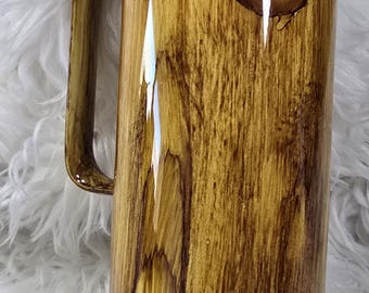 Gobelet grain de bois (gingembre) avec anse