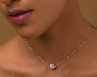 Buy Gold Ball Pendant Online In India 