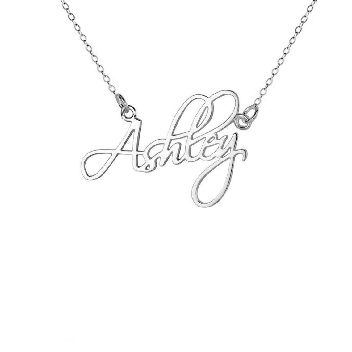 Name Necklace Gold Name Necklace Name Necklace Etsy